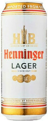 Пиво "Henninger" Premium Lager, in can, 0.5 л