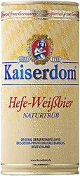 Пиво "Kaiserdom" Hefe-Weissbier, in can, 1 л