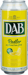 Пиво "DAB" Radler, in can, 0.5 л