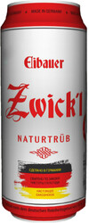 Пиво "Eibauer" Zwick'l Naturtrub, in can, 0.5 л