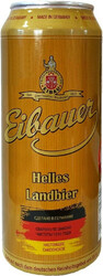 Пиво "Eibauer" Helles Landbier, in can, 0.5 л
