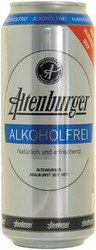 Пиво Altenburger, Alkoholfrei, in can, 0.5 л