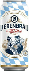 Пиво "Liebenbrau" Helles, in can, 0.5 л