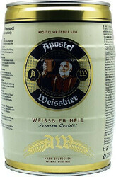 Пиво "Apostel" Premium Weissbier, mini keg, 5 л