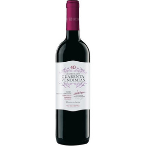 Вино Cuatro Rayas. "Cuarenta Vendimias". Rioja DOCa