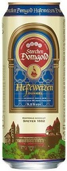 Пиво "Storchen Domgold" Hefeweizen, in can, 0.5 л