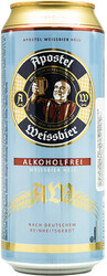 Пиво "Apostel" Weissbier Alkoholfrei, in can, 0.5 л