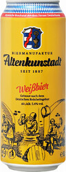 Пиво "Altenkunstadt" Weissbier, in can, 0.5 л