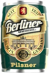 Пиво Eibau, "Berliner Geschichte" Pilsner, mini keg, 5 л