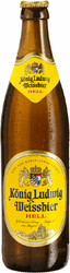 Пиво "Konig Ludwig" Weissbier Hell, 0.5 л
