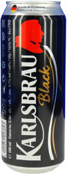 Пиво "Karlsbrau" Black, in can, 0.5 л