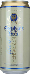 Пиво "Stephans Brau" Hefeweizen, in can, 0.5 л