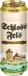 Пиво "Schloss Fels" Hefeweissbier, in can, 0.5 л