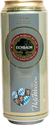 Пиво "Eichbaum" HefeWeizen, in can, 0.5 л