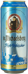 Пиво "St. Michaelsberg" Hefe-Weissbier, in can, 0.5 л