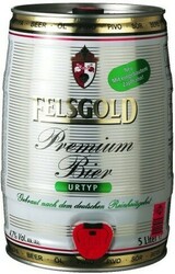 Пиво "Felsgold" Premium, mini keg, 5 л