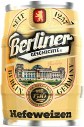 Пиво Eibau, "Berliner Geschichte" Hefeweizen, mini keg, 5 л