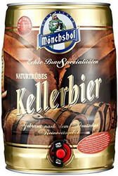 Пиво "Monchshof" Kellerbier, mini keg, 5 л