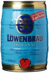 Пиво "Lowenbrau" Original, mini keg, 5 л