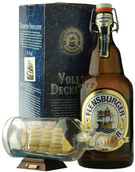 Пиво Flensburger, "Pack-Boat", gift box, 2 л