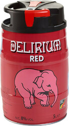 Пиво "Delirium" Red, mini keg, 5 л