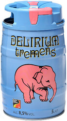 Пиво "Delirium" Tremens, mini keg, 5 л