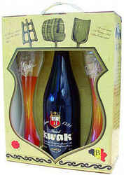 Пиво Bosteels, "Pauwel Kwak", gift box with 2 glasses, 0.75 л