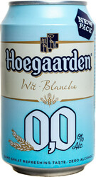 Пиво "Hoegaarden" Blanche 0,0, in can, 0.33 л