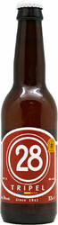 Пиво Caulier, "28" Tripel, 0.33 л
