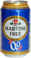 Пиво "Martens" Free, in can, 0.33 л