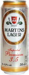 Пиво "Martens" Lager, in can, 0.5 л