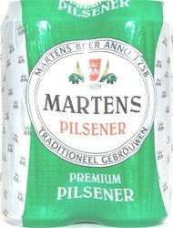 Пиво Martens, Pilsener, set of 4 cans, 0.5 л
