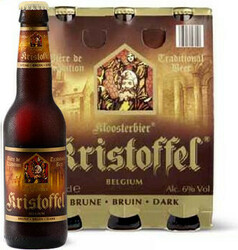Пиво Martens, "Kristoffel" Dark, set of 3 bottles, 0.33 л