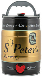Пиво St. Peter's, Golden Ale, mini keg, 5 л