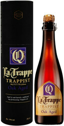 Пиво "La Trappe" Quadrupel Oak Aged, in tube, 375 мл