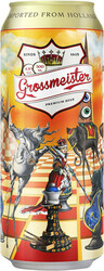 Пиво "Grossmeister", in can, 0.5 л