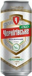 Пиво "Черниговское" Безалкогольное, в жестяной банке, 0.5 л