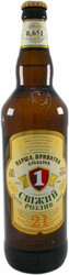 Пиво "Свежий Розлив", 0.65 л