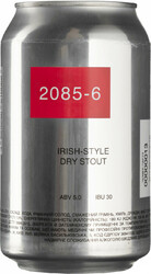 Пиво "2085-6" Irish-Style Dry Stout, in can, 0.33 л