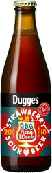 Пиво Dugges, "GBG Beer Week" Strawberry Sour, 0.33 л