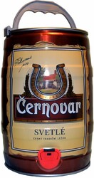 Пиво "Cernovar" Svetle, mini keg, 5 л