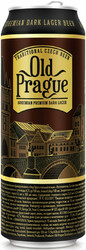 Пиво "Old Prague" Bohemian Premium Dark Lager, in can, 0.5 л