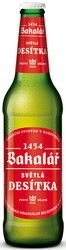 Пиво "Bakalar" Svetla Desitka, 0.5 л