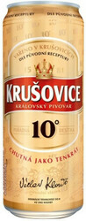 Пиво "Krusovice" Kralovska 10, in can, 0.5 л
