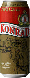 Пиво Hols, "Konrad" 12° Svetly Lezak, in can, 0.5 л