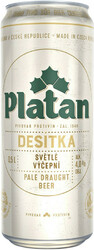 Пиво "Platan" Desitka, in can, 0.5 л