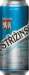 Пиво Nymburk, "Postrizinske" Strizlik, in can, 0.5 л