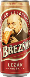 Пиво "Breznak" Lezak, in can, 0.5 л