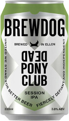 Пиво BrewDog, "Dead Pony Club", in can, 0.33 л