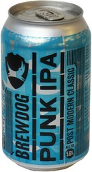 Пиво BrewDog, "Punk" IPA, in can, 0.33 л